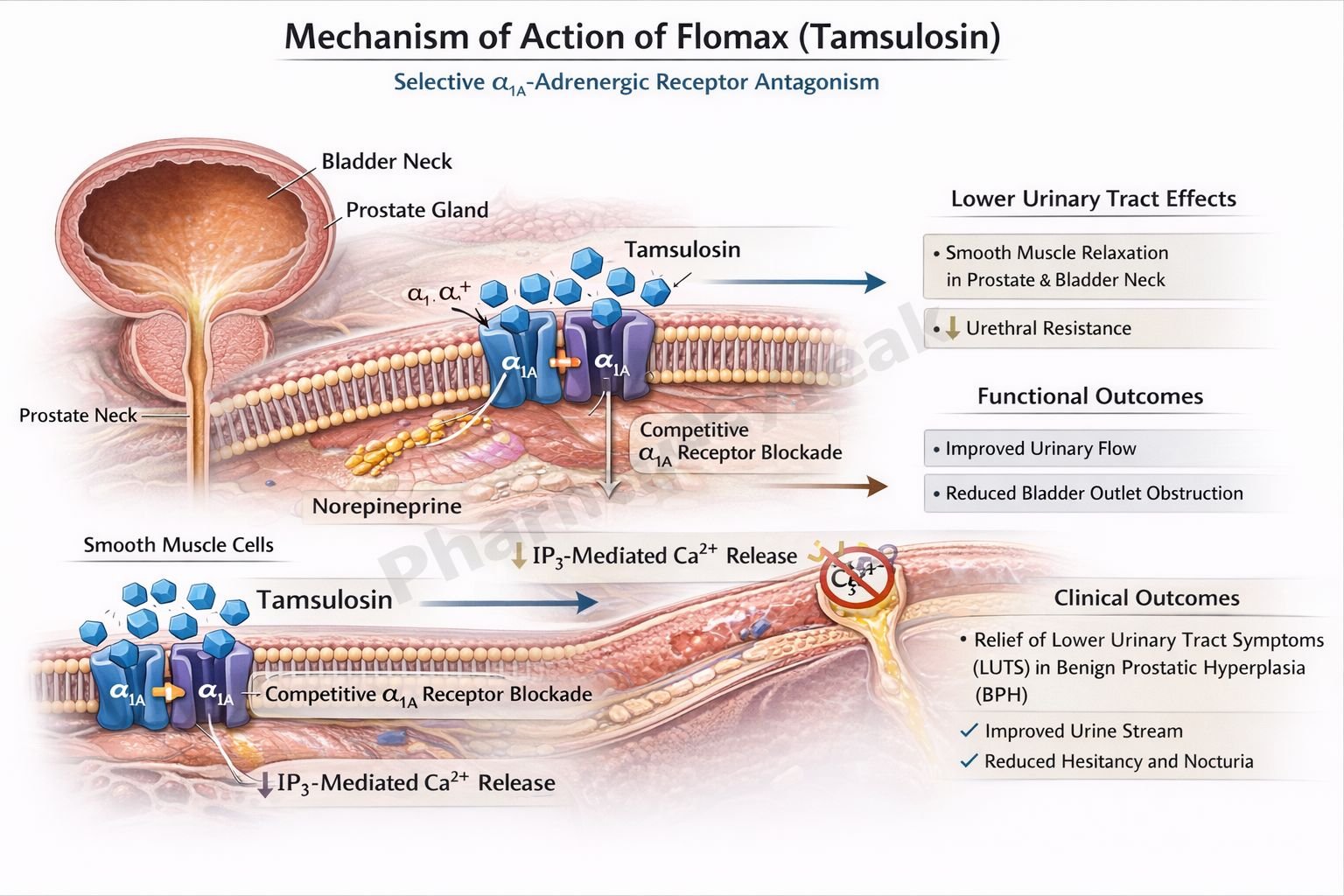 Mechanism of Action of Flomax