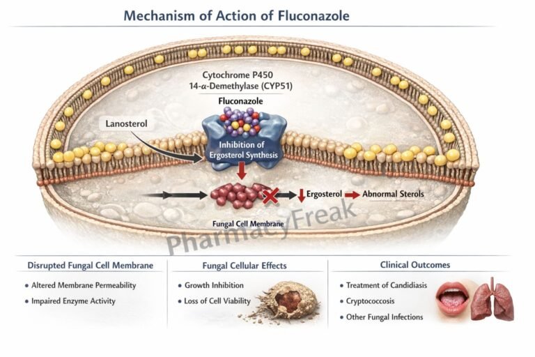 Mechanism of Action of Fluconazole
