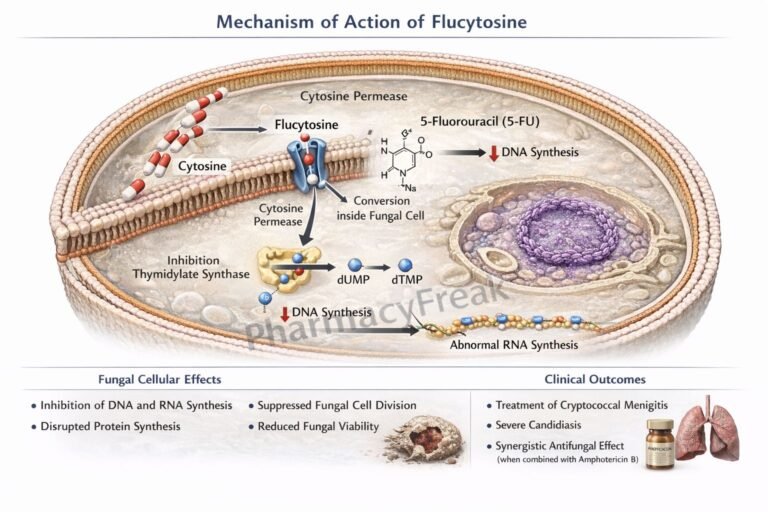 Mechanism of Action of Flucytosine