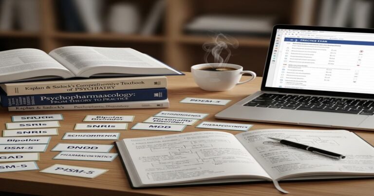 PMHNP Exam Prep: High-Yield Topics on Psychopharmacology and Diagnosis for the NP Board Exam