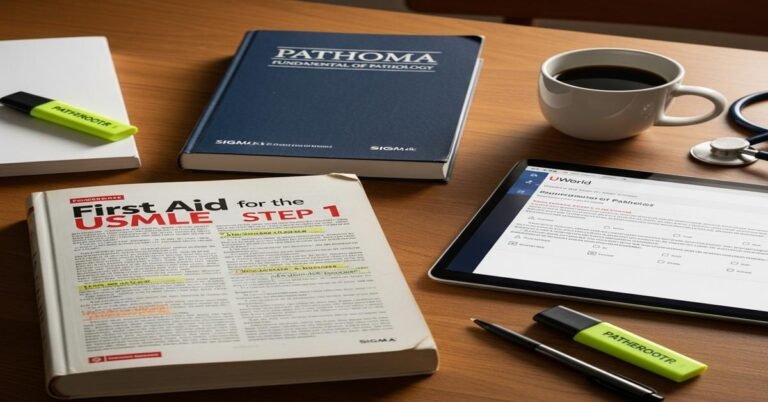 USMLE Step 1 Study Guide: The Top 3 Resources (UWorld, Pathoma, First Aid) You Need to Pass