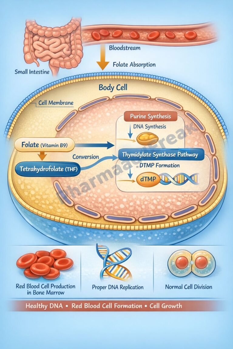 Folate For In The Body Mechanism of Action of Folate