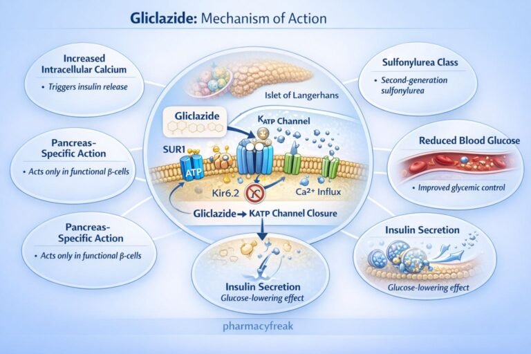 Mechanism of Action of Gliclazide