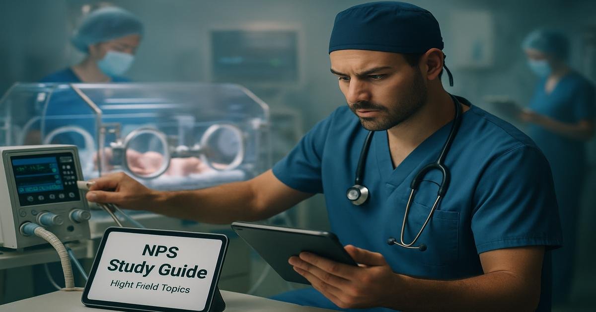 NPS Study Guide: High-Yield Topics on NICU Care and Pediatric Resuscitation for Respiratory Therapists