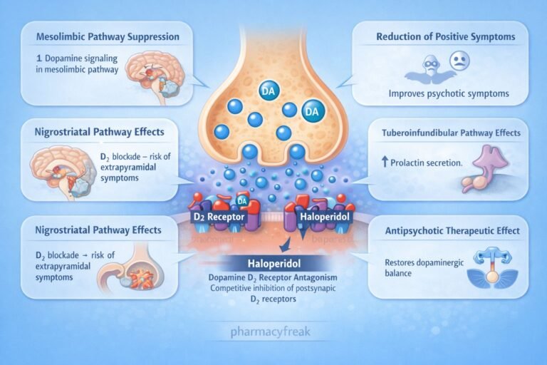 Mechanism of Action of Haloperidol