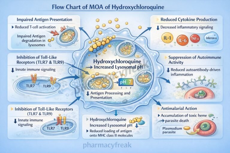 Mechanism of Action of Hydroxychloroquine