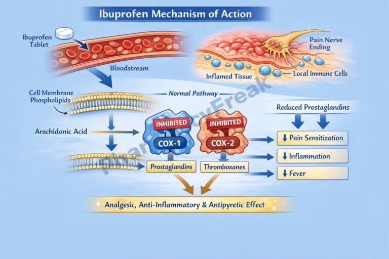 Mechanism of Action of Ibuprofen