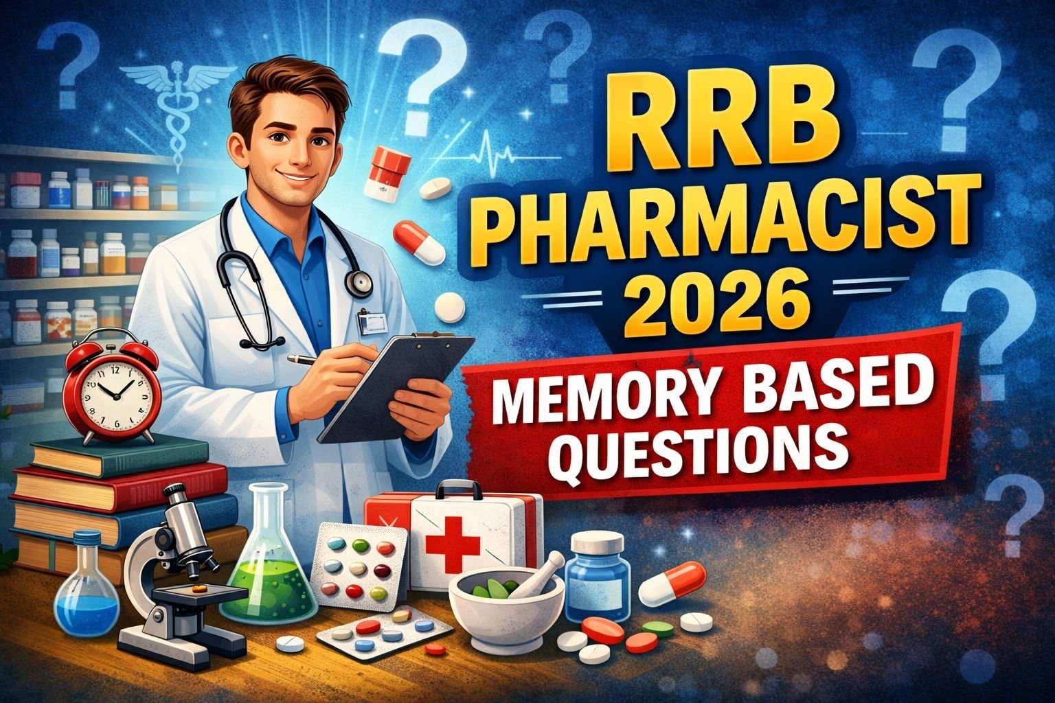 RRB Pharmacist 2026 Memory Based Questions