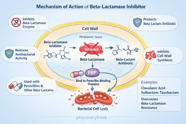 MOA of β-Lactamase Inhibitors