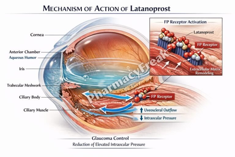 MOA of Latanoprost