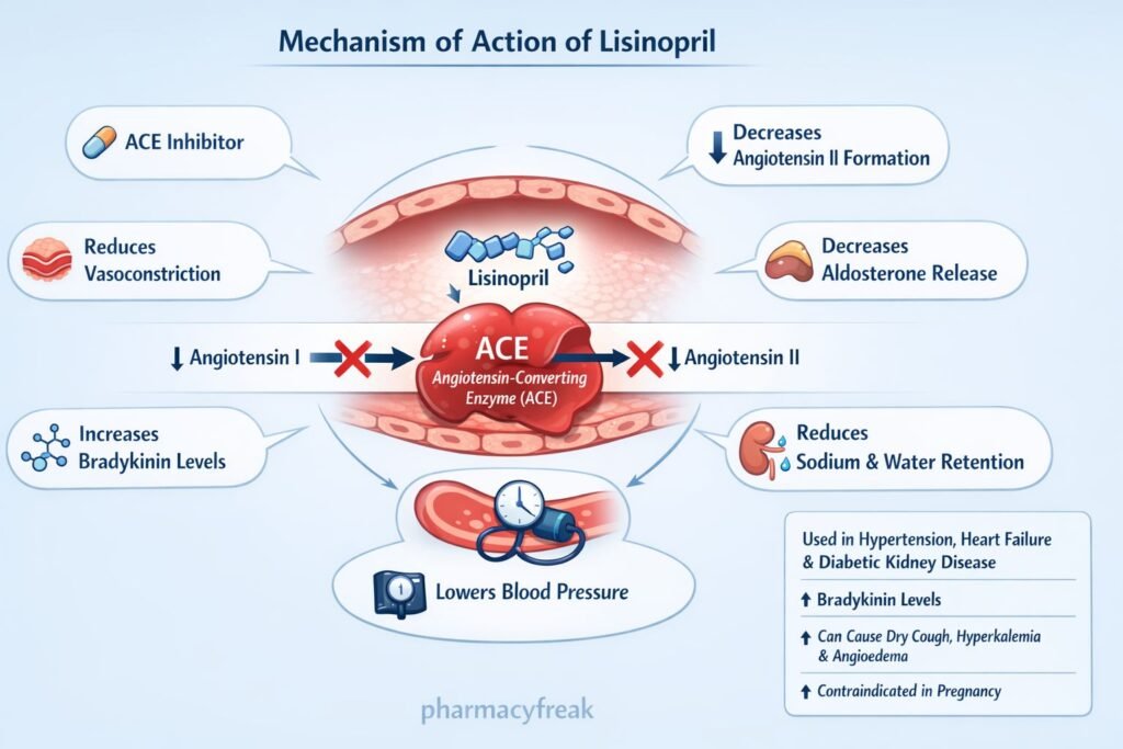 Lisinopril pharmacology