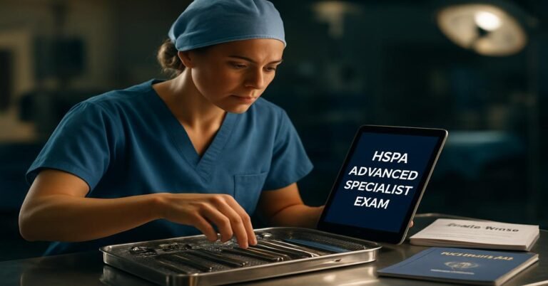 CIS Instrument Specialist: Mastering Surgical Tools, How to Pass the HSPA Advanced Specialist Exam