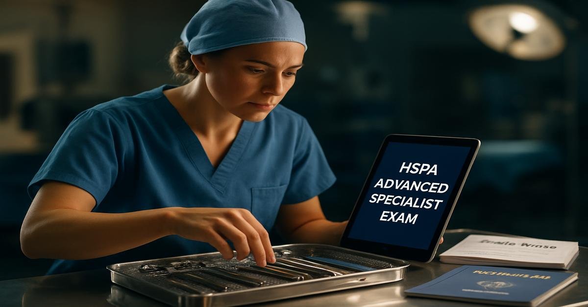 CIS Instrument Specialist: Mastering Surgical Tools, How to Pass the HSPA Advanced Specialist Exam