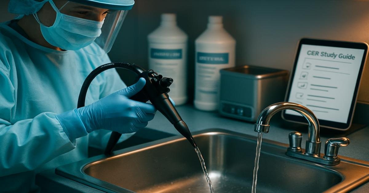 CER Study Guide: High-Yield Topics on Flexible Endoscope Decontamination and Safety Protocols
