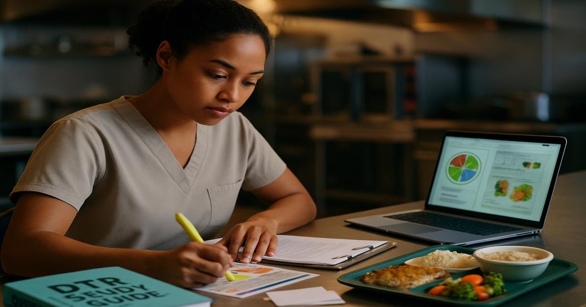 DTR Study Guide: High-Yield Basics of Nutritional Care and Food Service for the Technician Exam