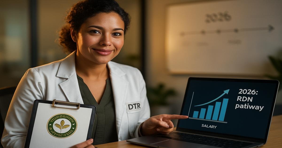 Nutrition Career Basics: How Much Can a DTR Earn and How to Advance to RDN Status in 2026