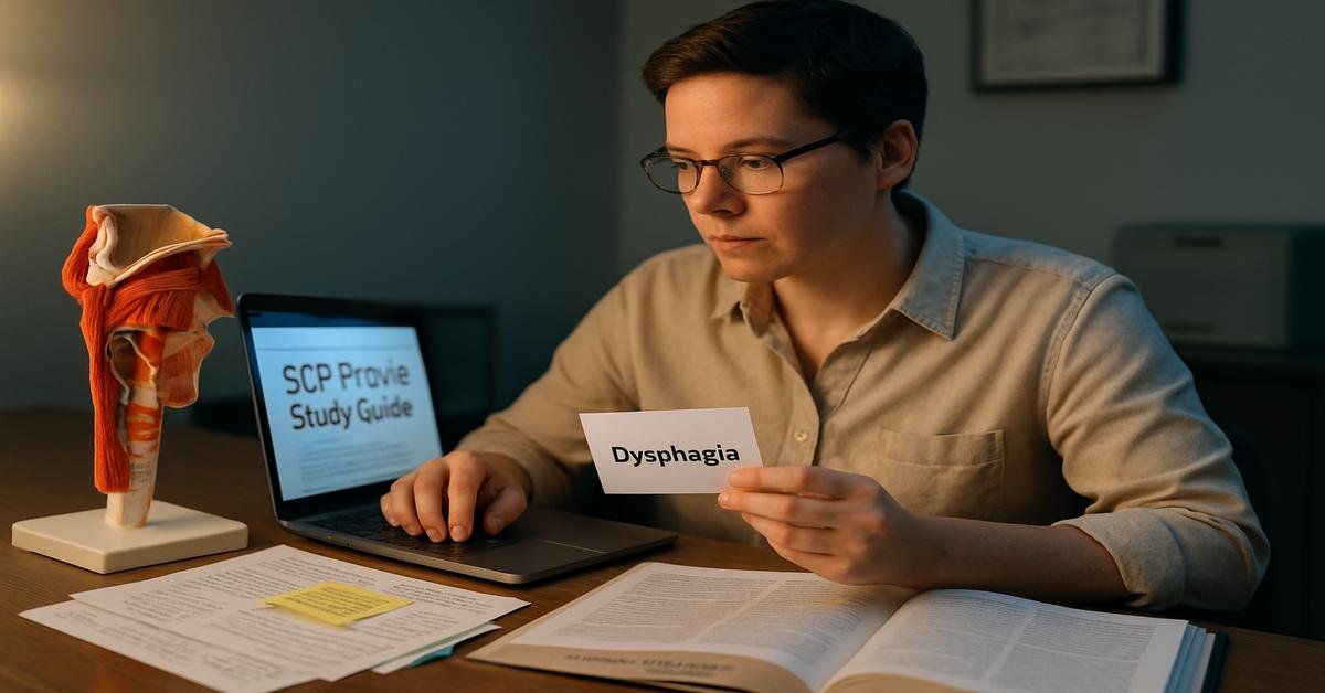 SLP Praxis Study Guide: High-Yield Topics on Dysphagia and Language Disorders for Speech Pathologists