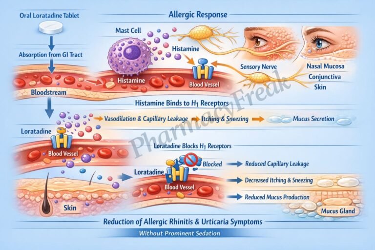 Loratadine pharmacology