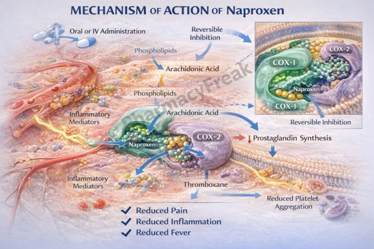 MOA of Naproxen