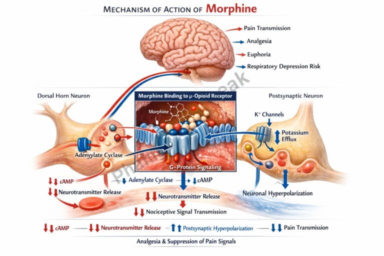 Mechanism of Action of Morphine