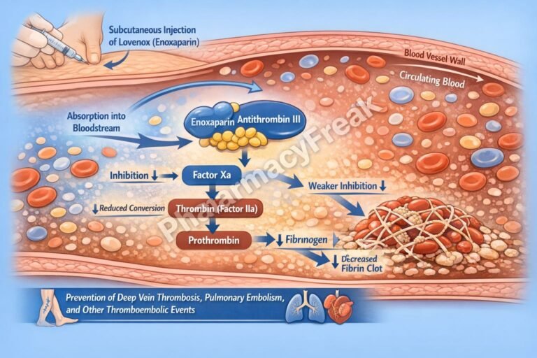 Mechanism of Action of Enoxaparin