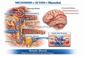 Mechanism of Action of Mannitol
