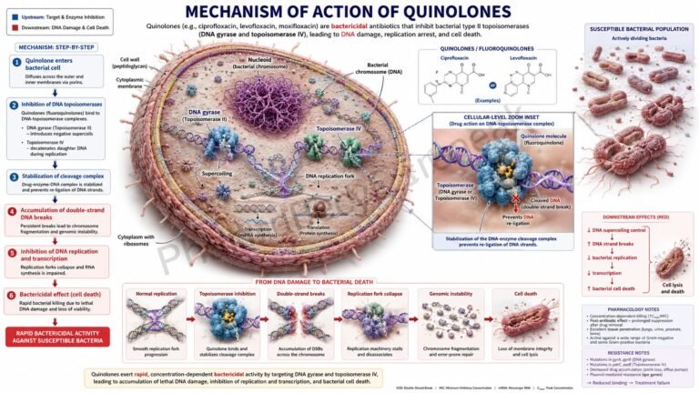 MOA of Quinolones