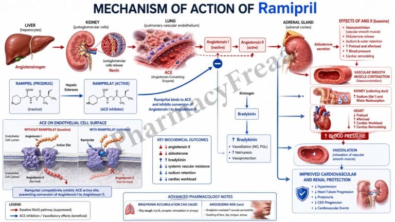 Mechanism of Action of Ramipril