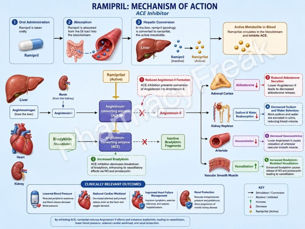 MOA of Ramipril