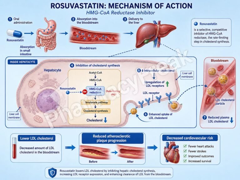 Rosuvastatin pharmacology