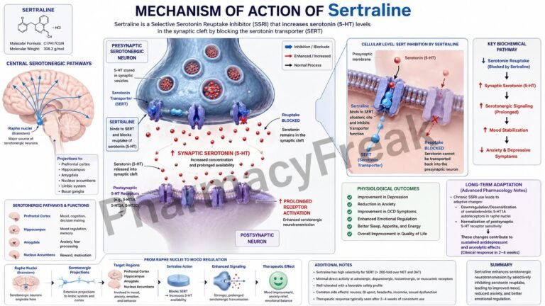 Mechanism of Action of Sertraline