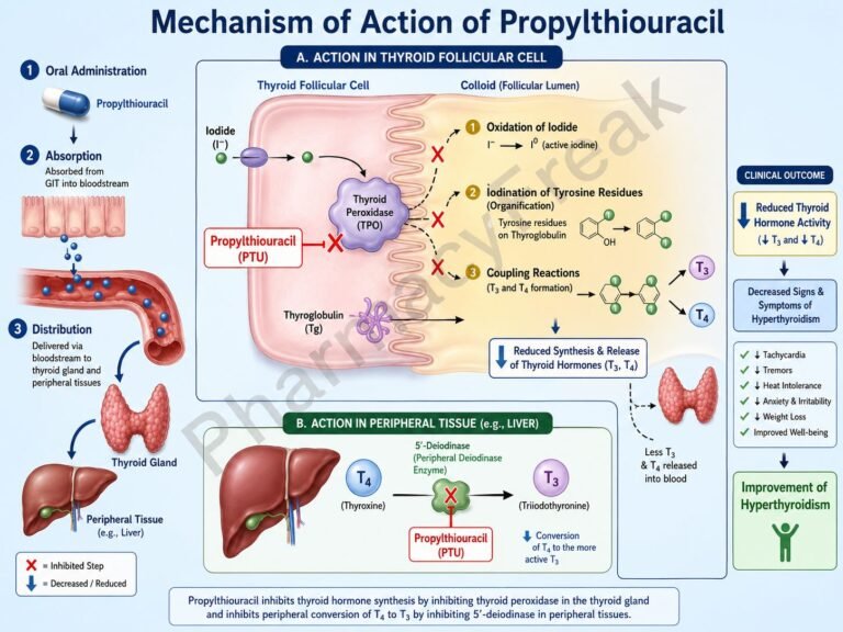 Ptu Rash Mechanism of Action of Propylthiouracil