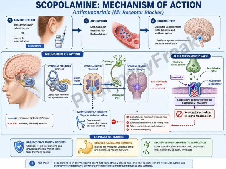 MOA of Scopolamine