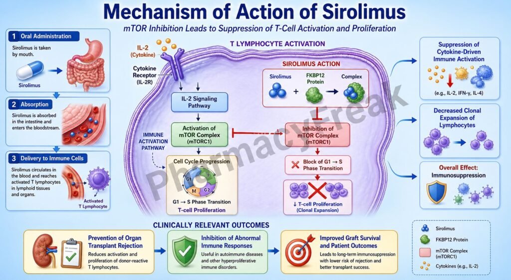 MOA of Sirolimus