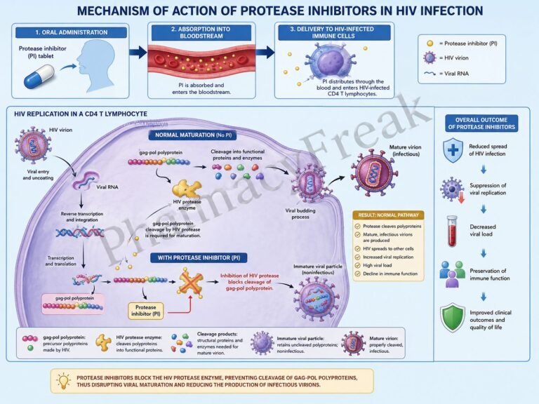 MOA of Protease Inhibitors