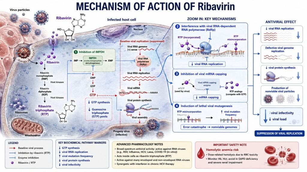 MOA of Ribavirin
