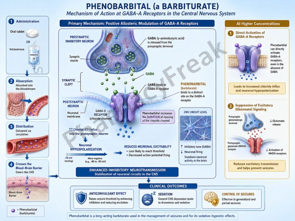 Phenobarbitol Rash Mechanism of Action of Phenobarbital