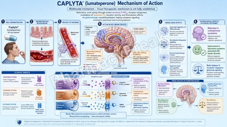 Mechanism of Action of Caplyta