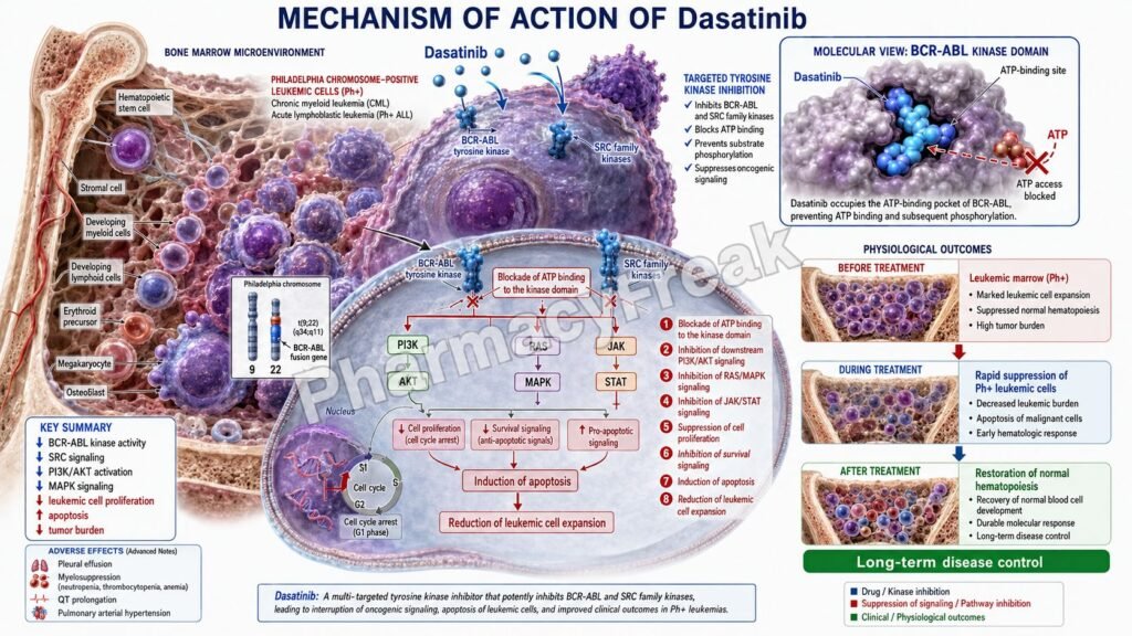 Mechanism of Action of Dasatinib