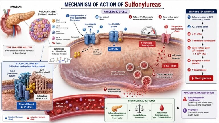 MOA of Sulfonylureas