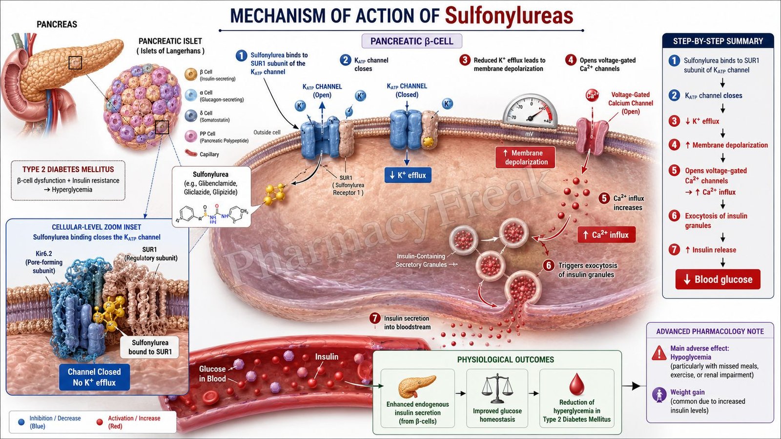 MOA of Sulfonylureas