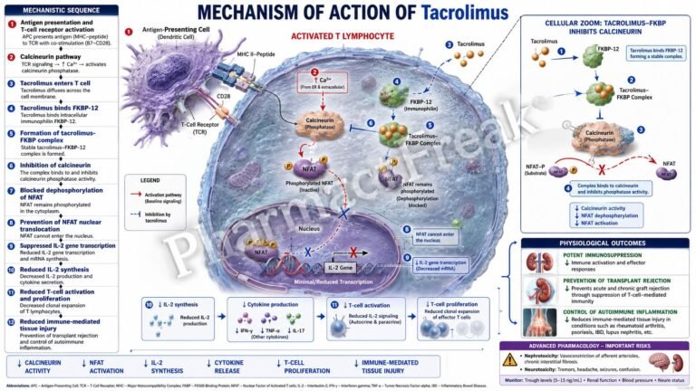 MOA of Tacrolimus