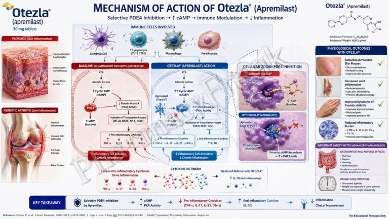 Mechanism of Action of Otezla