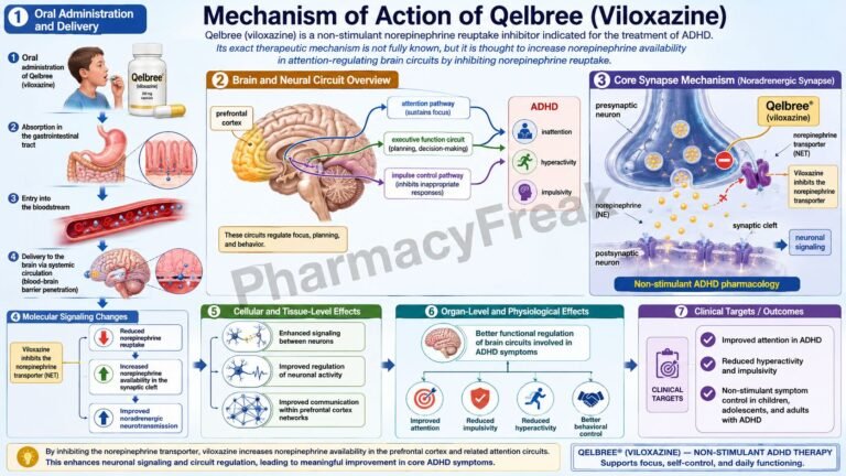 Mechanism of Action of Qelbree