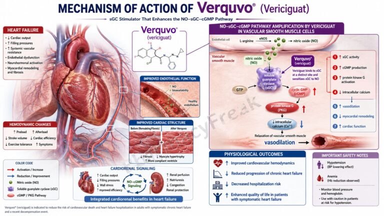 Mechanism of Action of Verquvo