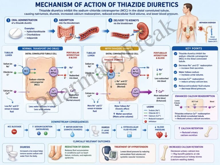 Mechanism of Action of Thiazide Diuretics