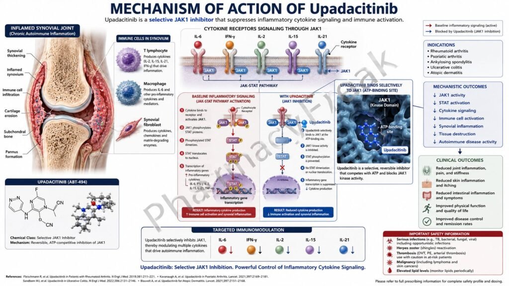 Mechanism of Action of Upadacitinib