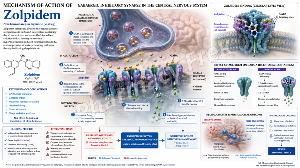 Mechanism of Action of Zolpidem