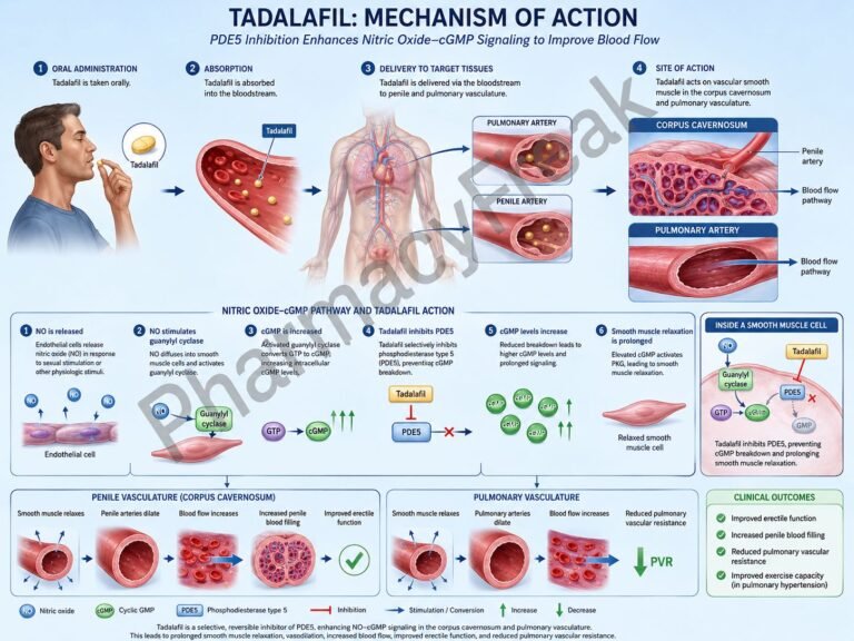 MOA of Tadalafil