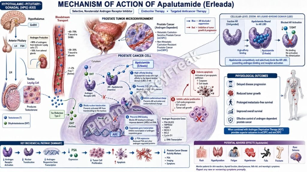 Apalutamide Mechanism of Action